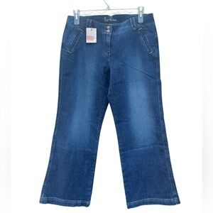 Boden wide leg denim NWT